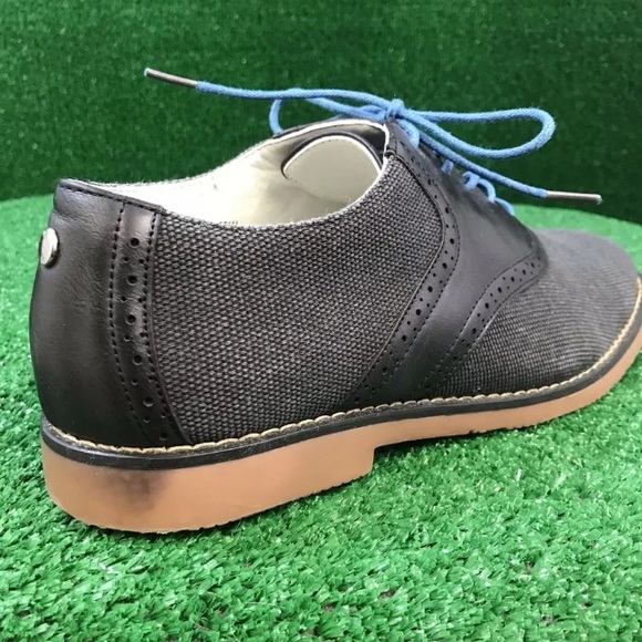 Tony Shoes Men’s Saddleback Gray Blue Lace Up 8.5M - Picture 5 of 8